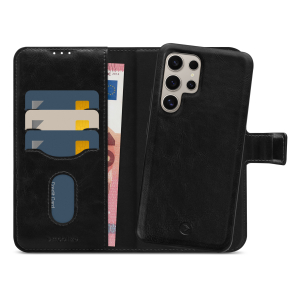 Mobilize 2In1 Magsafe Compatible Gelly Wallet Case Samsung Galaxy S24 Ultra 5G Black