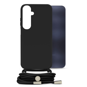 Mobilize Lanyard Gelly Case For Samsung Galaxy A25 5G Black