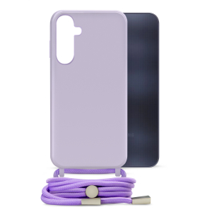 Mobilize Lanyard Gelly Case For Samsung Galaxy A25 5G Pastel Purple