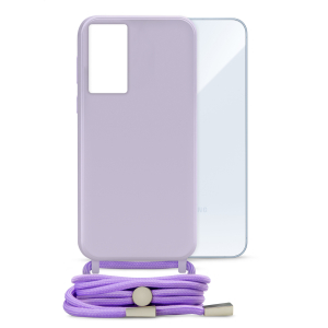 Mobilize Lanyard Gelly Case For Samsung Galaxy A55 5G Pastel Purple