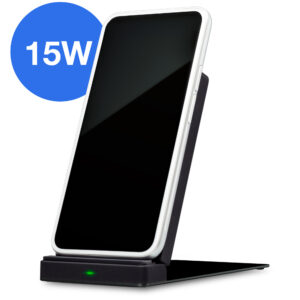 Mobilize Wireless Fast Charger Foldable 5W/7.5W/10W/15W Pu Leather Black