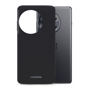 Mobilize Rubber Gelly Case Oneplus 12R Matt Black