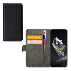 Mobilize Classic Gelly Wallet Book Case Oneplus 12 Black