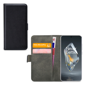 Mobilize Classic Gelly Wallet Book Case Oneplus 12R Black