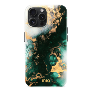 Mio By Mobilize Mio Green Marble Magsafe Compatible For Iphone 15 Pro