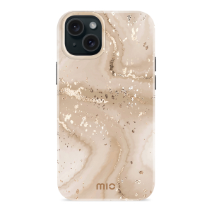 Mio By Mobilize Mio Gold Marble Magsafe Compatible For Iphone 14 Plus/15 Plus