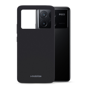 Mobilize Rubber Gelly Case Xiaomi Poco X6 Pro 5G Matt Black