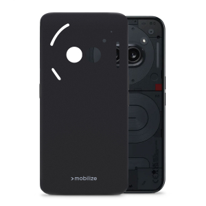 Mobilize Rubber Gelly Case Nothing Phone (2A) Matt Black