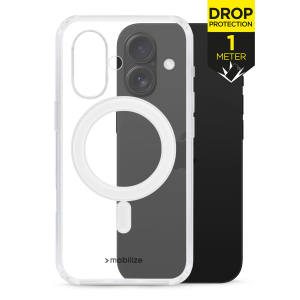 Mobilize Magsafe Compatible Naked Protection Case For Apple Iphone 16 Clear