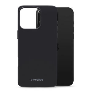 Mobilize Rubber Gelly Case Apple Iphone 16 Pro Max Matt Black