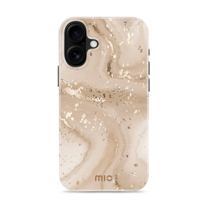 Mio By Mobilize Mio Gold Marble Magsafe Compatible For Iphone 16 Plus