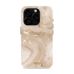 Mio By Mobilize Mio Gold Marble Magsafe Compatible For Iphone 16 Pro