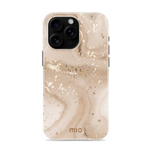 Mio By Mobilize Mio Gold Marble Magsafe Compatible For Iphone 16 Pro Max
