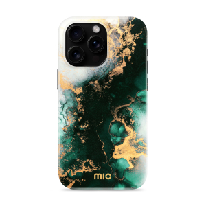 Mio By Mobilize Mio Green Marble Magsafe Compatible For Iphone 16 Pro Max
