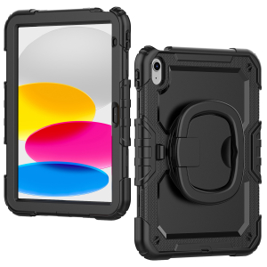 Mobilize Rotating Defender Case Stand Function For Apple Ipad 10.9 (2022)/Ipad 11 (2025) Black