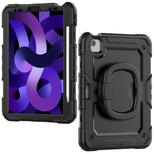 Mobilize Rotating Defender Case Stand Function For Apple Ipad Pro 11 (21/22)/Air 10.9 (20/22) Black