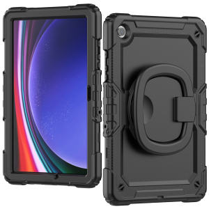 Mobilize Rotating Defender Case Stand Function For Samsung Galaxy Tab A9+/A11+ 11 Black