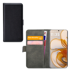 Mobilize Classic Gelly Wallet Book Case Motorola Edge 50 Black
