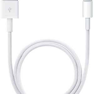 Apple Me291Zm/A Apple Lightning To Usb Cable 0.5M. White