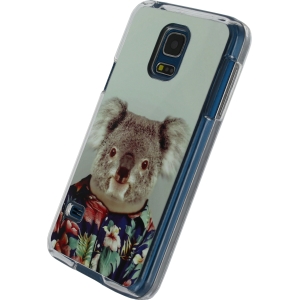 Xccess Metal Plate Cover Samsung Galaxy S5 Mini Funny Koala