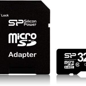 Silicon Power Micro Sdhc Incl. Sd Adapter 32Gb Uhs-1 Class 10