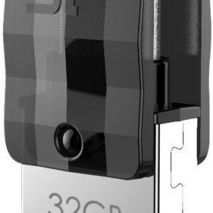 Silicon Power C31 Dual Usb Pendrive Mobile 32Gb Usb-C Black