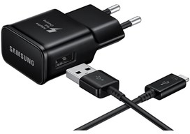 Samsung Ep-Ta20Ebeugww Samsung Quick Travel Charger Incl. Micro Usb Cable 2.0A Black Bulk