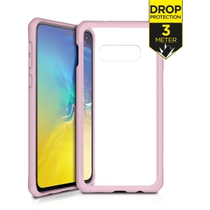 Itskins Level 2 Hybridsolid For Samsung Galaxy S10E Pink/Transparent