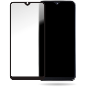 Mobilize Glass Screen Protector - Black Frame - Samsung Galaxy A20E