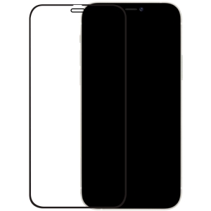 Mobilize Edge-To-Edge Glass Screen Protector Apple Iphone 12/12 Pro Black Full Glue