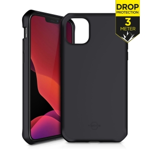 Itskins Level 2 Spectrumsolid For Apple Iphone 12/12 Pro Plain Black