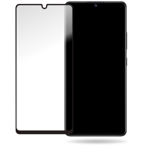 Mobilize Glass Screen Protector - Black Frame - Samsung Galaxy A42 5G