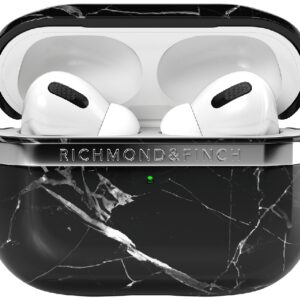 Richmond & Finch Freedom Series Apple Airpod Pro Black Marble/Silver