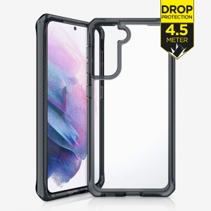 Itskins Level 3 Supremeclear For Samsung Galaxy S21+ 5G Smoke/Transparent