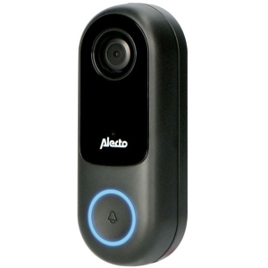 Alecto Smart Wifi Doorbell With Camera Black