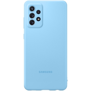 Samsung Ef-Pa725Tlegww Samsung Silicone Cover Galaxy A72 4G Blue