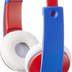 Jvc Ha-Kd7-Rne Jvc Kids Tinyphones Headphone Red/Blue