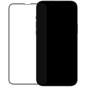 Mobilize Edge-To-Edge Glass Screen Protector Apple Iphone 13 Pro Max/14 Plus Black Full Glue