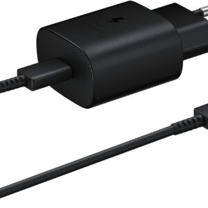 Samsung Ep-Ta800Xbegww Samsung Super Fast Pd Wall Charger Usb-C Incl. Usb-C Cable 25W Black Bulk