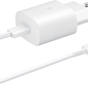 Samsung Ep-Ta800Xwegww Samsung Super Fast Pd Wall Charger Usb-C Incl. Usb-C Cable 25W White Bulk