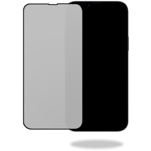 Mobilize Privacy Glass Screen Protector - Black Frame - For Apple Iphone 15 Plus