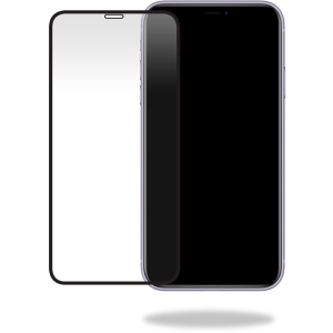 Mobilize Privacy Glass Screen Protector - Black Frame - For Apple Iphone Xr/11