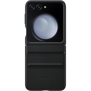 Samsung Ef-Vf731Pbegww Samsung Flap Vegan Leather Case Galaxy Z Flip5 Black