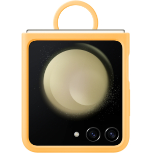 Samsung Ef-Pf731Toegww Samsung Silicone Cover With Ring Galaxy Z Flip5 Apricot