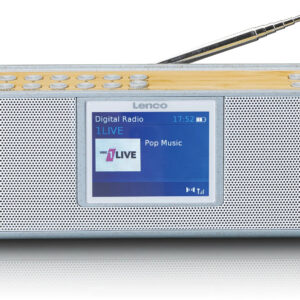 Lenco Pdr-046Gy Lenco Portable Eco Dab+ Bluetooth Radio Grey