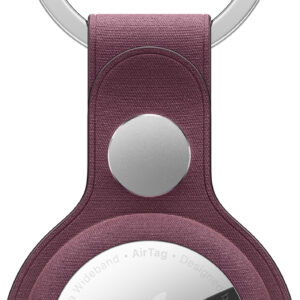 Apple Mt2J3Zm/A Apple Airtag Finewoven Key Ring Mulberry