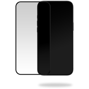 Mobilize Glass Screen Protector - Black Frame - Apple Iphone 15 Plus/16 Plus