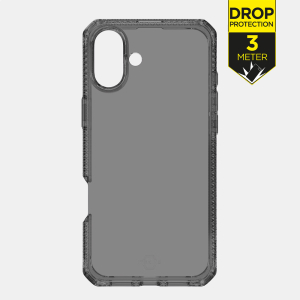 Itskins Level 2 Spectrumclear_R For Apple Iphone 16 Plus Smoke