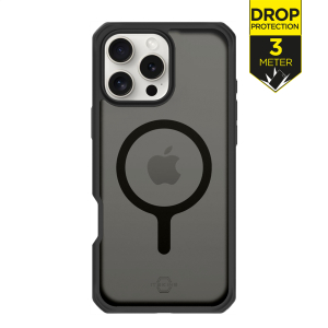 Itskins Level 2 Hybridmagfrost_R For Apple Iphone 16 Pro Black