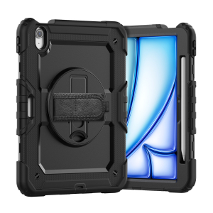 Xccess Survivor All-Round Case Apple Ipad Air 11 (2024/2025) Black (Screenless)